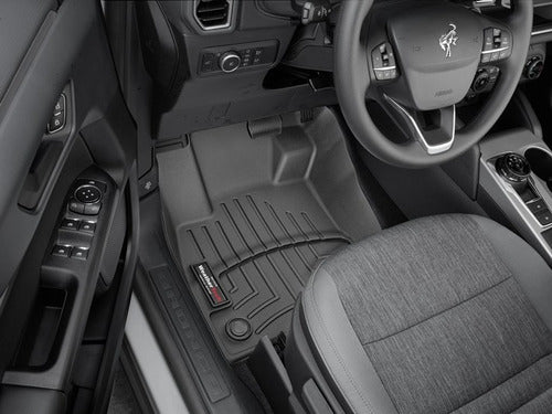 Tapetes Weathertech Bronco Sport 2021+ 1ra+2da F+ Cajuela