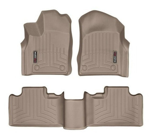Tapetes Uso Rudo Weathertech Durango 2016+ 1ra+2da Filas