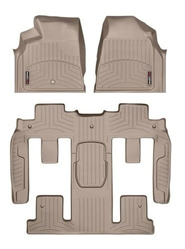 Tapete Weathertech Traverse 2008-2017 - 1ra+2da/3a Filas