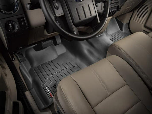 Tapetes Weathertech F-250 2008-2010 - 1ra+2da Filas Dob Cab