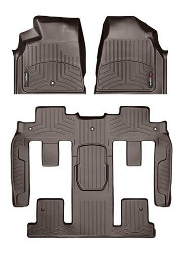 Tapete Weathertech Buick Enclave 2008-2017 - 1ra+2da/3a Fila