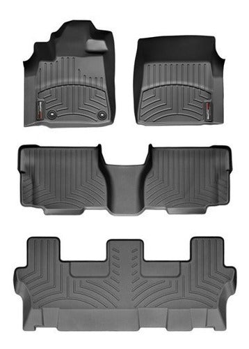 Tapetes Weathertech Sequoia 2013-2022 - 1ra+2da+3ra F+ Caj C
