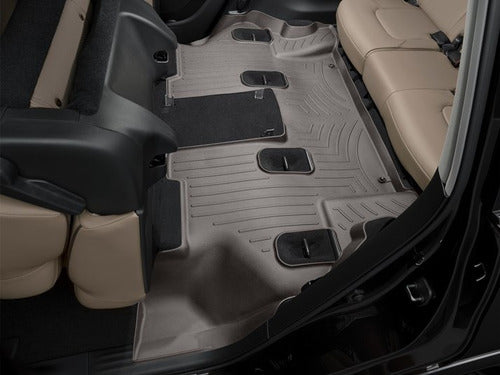 Tapetes Uso Rudo Weathertech Qx80 2019-2021 - 1ra+2da+3raf
