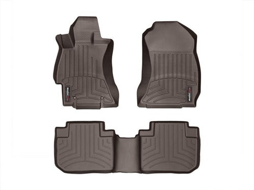 Tapetes Weathertech Forester 2014-2018 - 1ra+2da F + Cajuela
