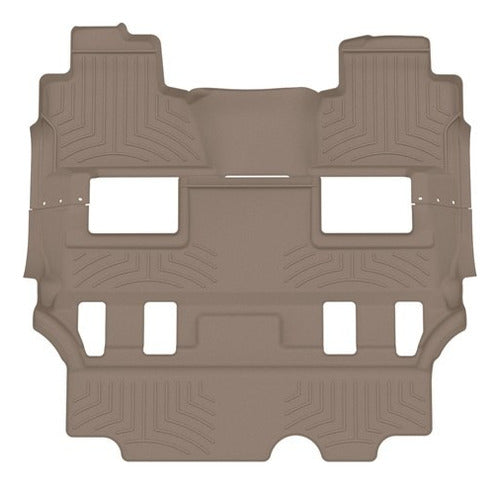 Tapete Uso Rudo Weathertech Hp Tahoe 2015-2020 2da+3ra Filas