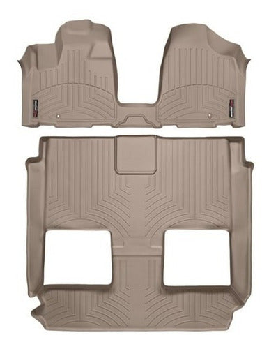 Tapetes Wt Grand Caravan 2008-2019 1ra+2da/3ra Filas+cajuela