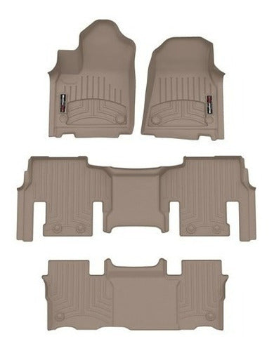 Tapetes Weathertech Grand Wagoneer 2022+ 7pas 1ra+2da+3ra F