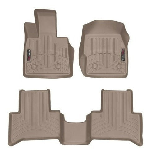 Tapetes Weathertech Stelvio Quadrifoglio 2017+ 1ra+2daf+ Caj