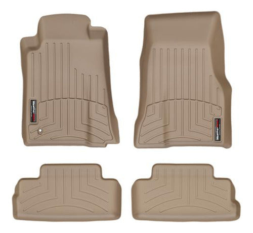 Tapetes Weathertech Mustang 2005-2010 - 1ra+2da Filas