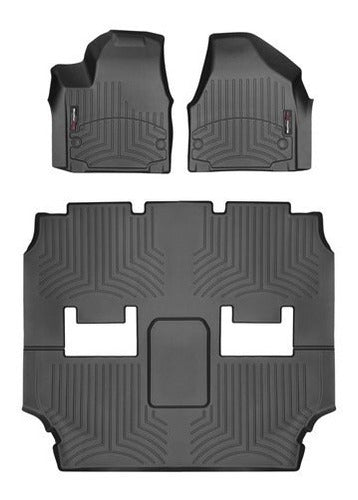 Tapetes Weathertech Pacífica 2021+ 1ra+2da/3ra Filas