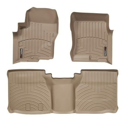 Tapetes Weathertech Frontier King Cab 2005-2021 - 1ra+2daf