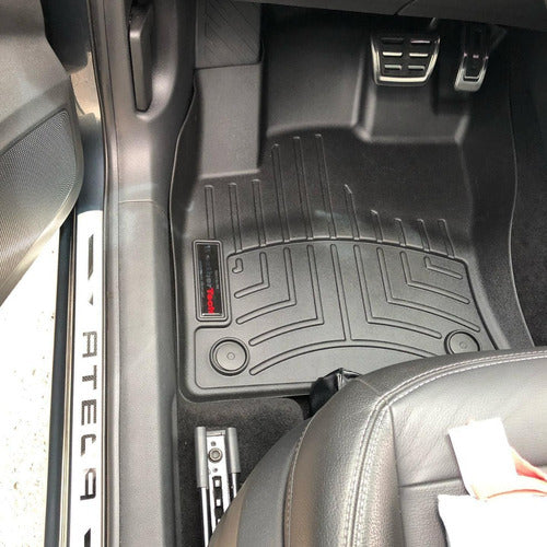 Tapetes Uso Rudo Weathertech Seat Ateca 2017+ 1ra Fila