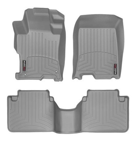 Tapetes Weathertech Accord 2008-2012- 1ra+2da Filas+cajuela