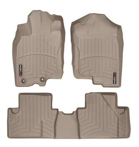 Tapetes Weathertech Insight 2010-2014 - 1ra+2da F+cajuela