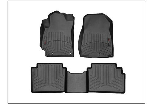 Tapetes Uso Rudo Weathertech Forte 2019-2020 - 1ra+2da Filas