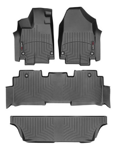 Tapetes Weathertech Tiguan 2018-2019 - 1ra+2da+3ra Filas