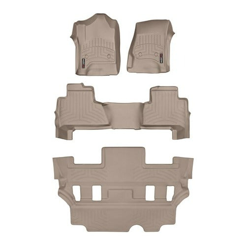 Tapetes Weathertech Yukon 2015-2018 - 1ra+2da+3ra Filas
