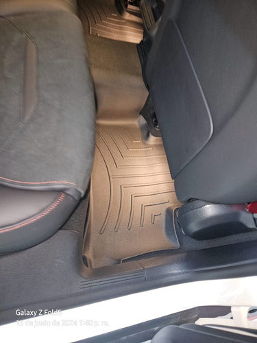 Tapete Premium Weathertech Mb Glc 2024+ 2da Fila