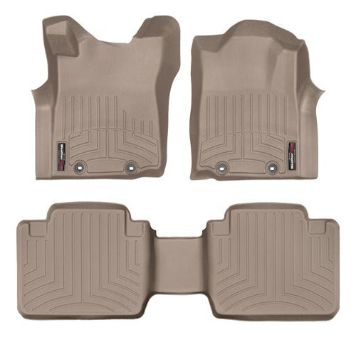 Tapetes Weathertech Tacoma 2012-2015 -1ra+2da Filas Cab Ext