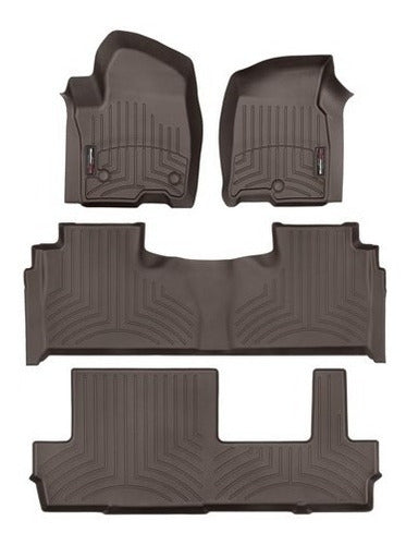 Tapetes Weathertech Suburban 2021+ 1ra+2da+3ra Filas -banca