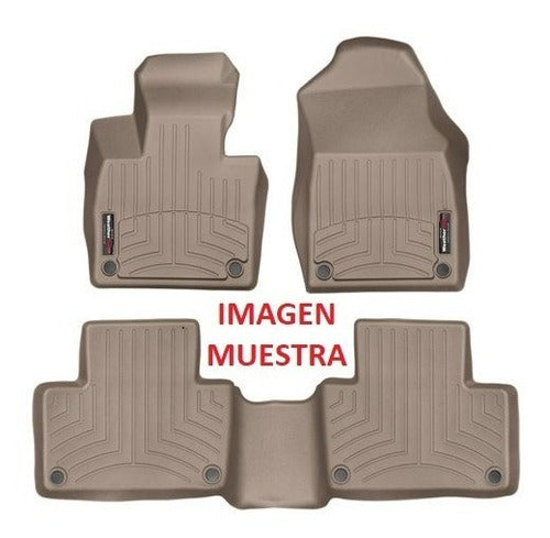 Tapetes Uso Rudo Weathertech Lexus Nx 2022+ 1ra+2da F+ Caj