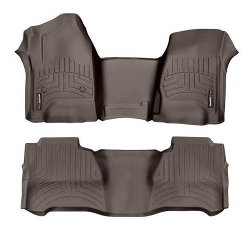 Tapetes Weathertech Silverado 2014-2018 Dob Cab 1rac Y 2daf
