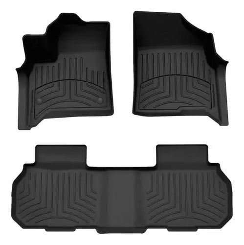 Tapete Weathertech Hp Gmc Acadia 2024+ - 1ra+2da Fila Indiv