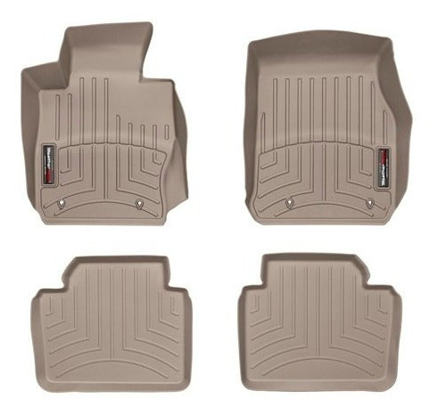 Tapetes Weathertech Bmw Serie 3 2012-2018 - 1ra+2da+cajuela
