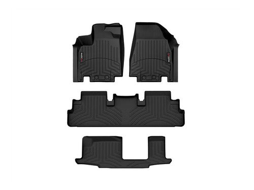 Tapetes Weathertech Qx60 2022+ 7 Pasajeros 1ra+2da+3ra Filas