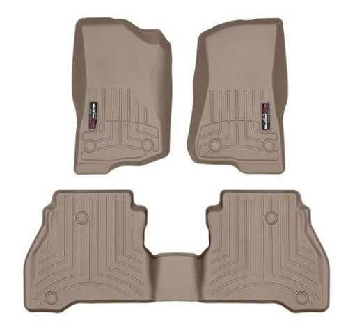 Tapetes Weathertech Jeep Gladiator 2020+ 1ra+2da Filas