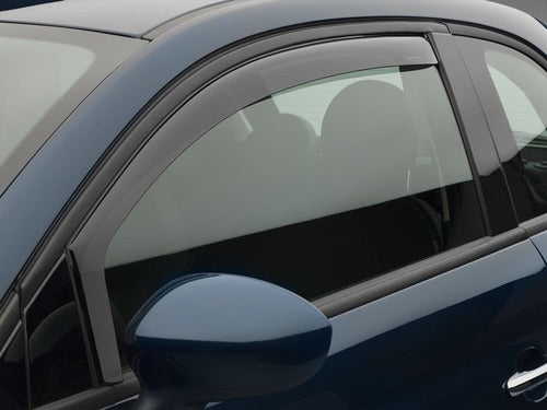 Weathertech Deflectores Ventanas Fiat 500 2012-2019