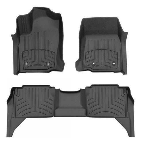 Tapetes Uso Rudo Weathertech Hp Tacoma 2024+ 1ra+2da Filas