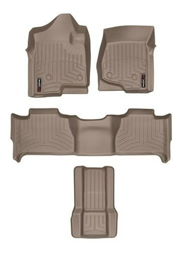 Tapetes Weathertech Yukon 2007-2010 1ra+2da+pasillo+cajuela