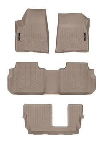 Tapetes Weathertech Acadia 2017-2019 - 1ra+2da+3ra Filas