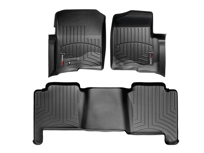 Tapetes Weathertech F-150 Lobo 2004-2008 - 1ra+2da Filas
