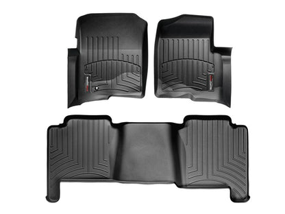 Tapetes Weathertech F-150 Lobo 2004-2008 - 1ra+2da Filas