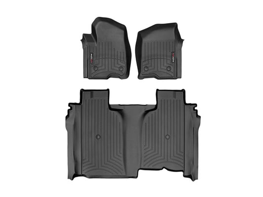 Tapetes Weathertech Sierra 2019-2020 - 1ra+2da Filas