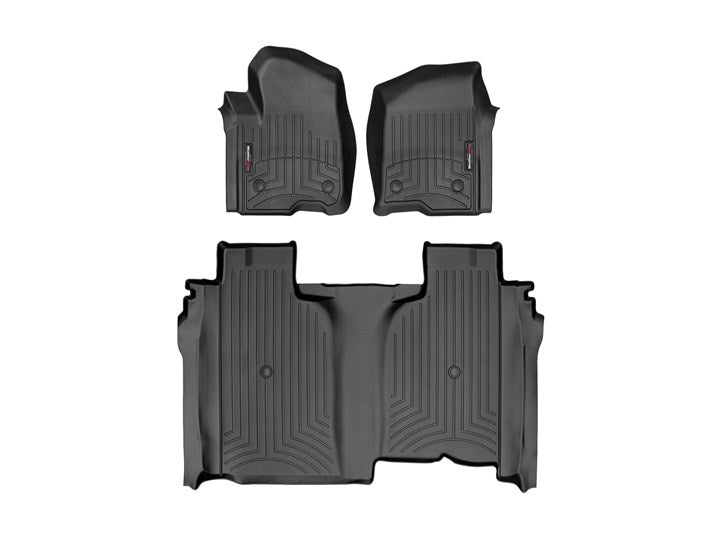 Tapetes Weathertech Sierra 2014-2018 Dob Cab - 1ra+2da Filas
