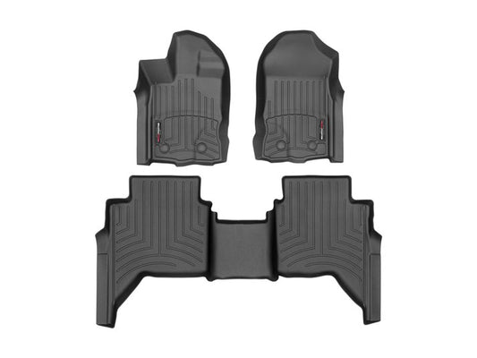 Tapete Uso Rudo Weathertech Ford Ranger 2023+ 1ra+2da Filas