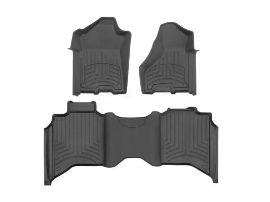 Tapetes Uso Rudo Weathertech Taycan 2020+ 1ra+2da Filas