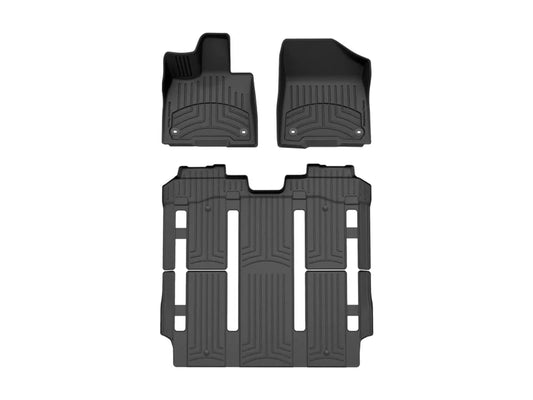 Tapetes Weathertech Hp Sienna 2021+ 1ra+2da/3ra Filas 7 Pax