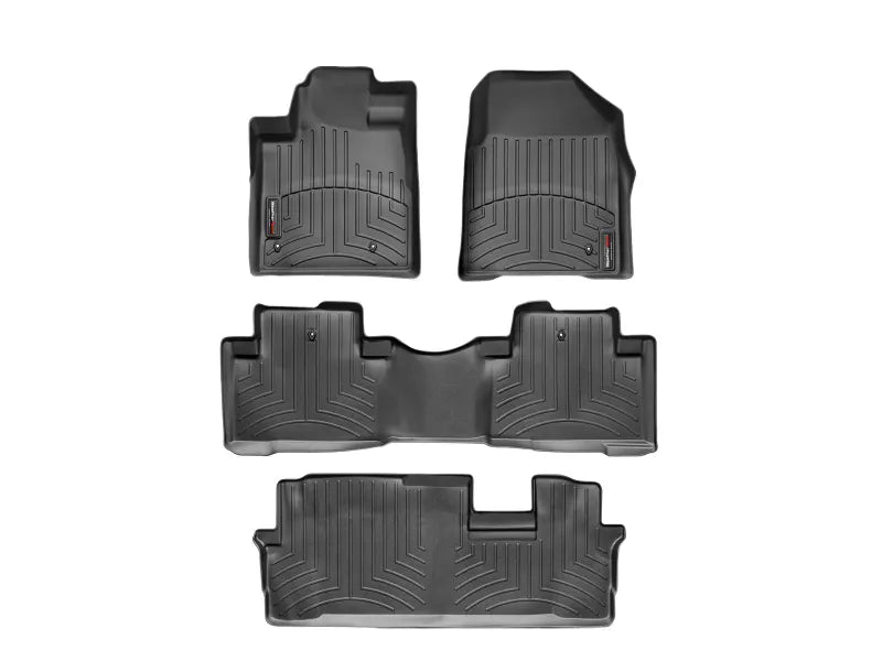 Tapetes Uso Rudo Weathertech Pilot 2009-2015 - 1ra+2da+3ra Filas
