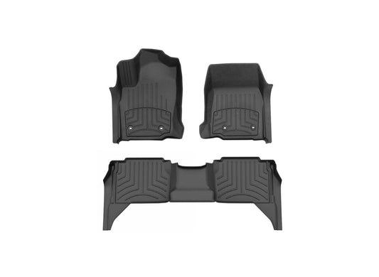 Tapetes Weathertech Hp Tacoma Hibrida 2024+ 1ra+2da Filas
