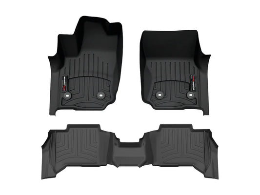Tapetes Weathertech HP 4Runner Hev 2025+ 1ra+2da F+Cajuela