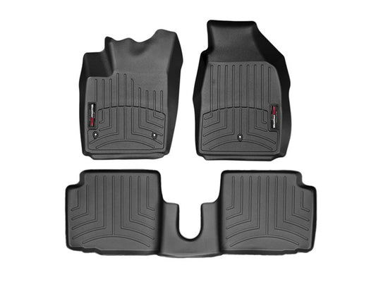 Tapetes Weathertech Fiat 500 2011-2017 - 1ra+2da Filas + Caj