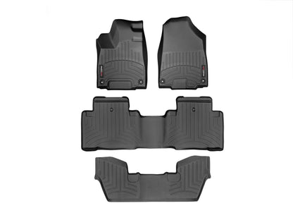 Tapetes Weathertech HP Acura MDX 2017-2020 1ra+2da+3ra Filas