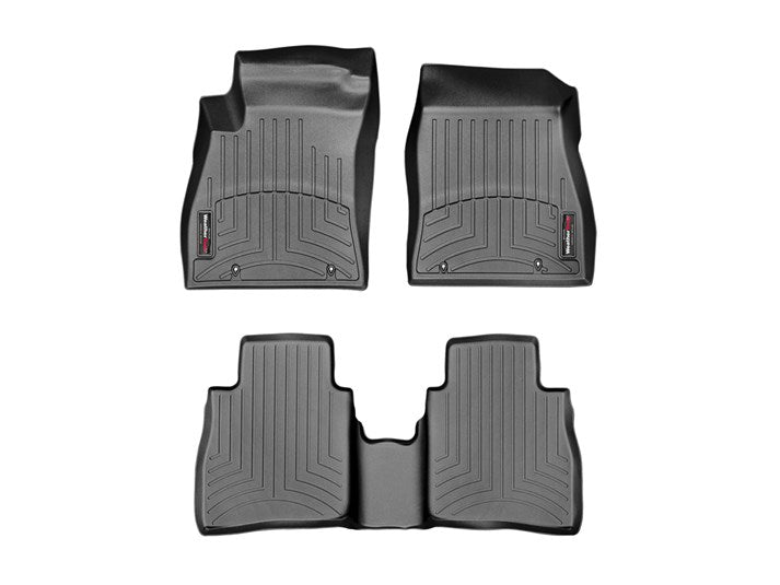 Tapetes Uso Rudo Weathertech Versa 2012-2019 - 1ra+2da Filas