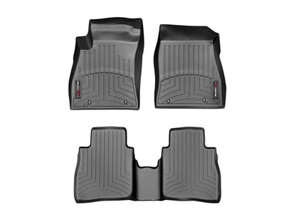 Tapetes Uso Rudo Weathertech Versa 2012-2019 - 1ra+2da Filas