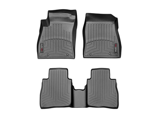 Tapetes Uso Rudo Weathertech Versa 2012-2019 - 1ra+2da Filas