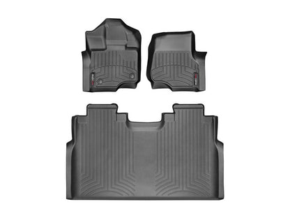 Tapetes Weathertech F-150 Lobo 2015-2020 -1ra +2da Filas